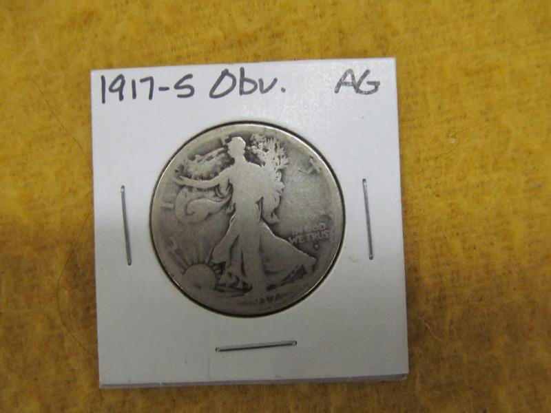 1917-S Liberty Walking Half Dollar ...
