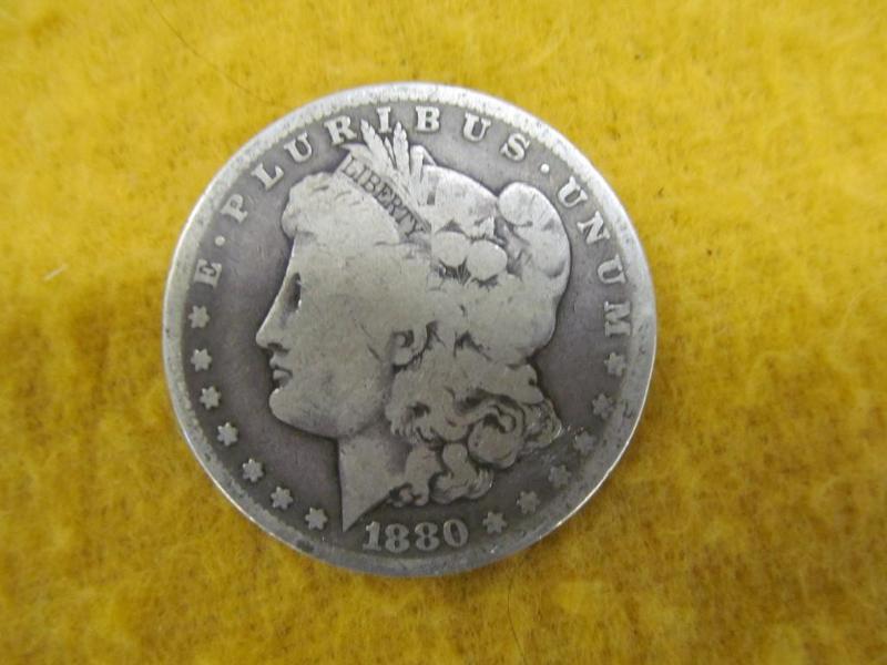 Circulated Morgan Silver Dollar 188...