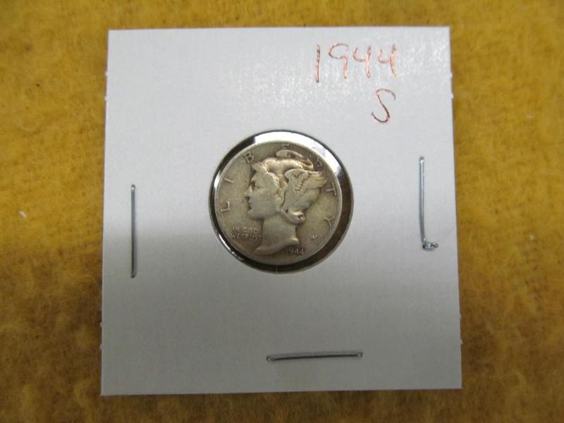 1944 S Mercury Dime...