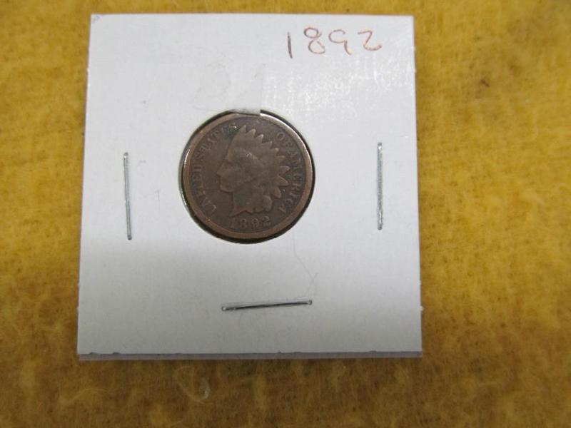1892 Indian Head Penny...