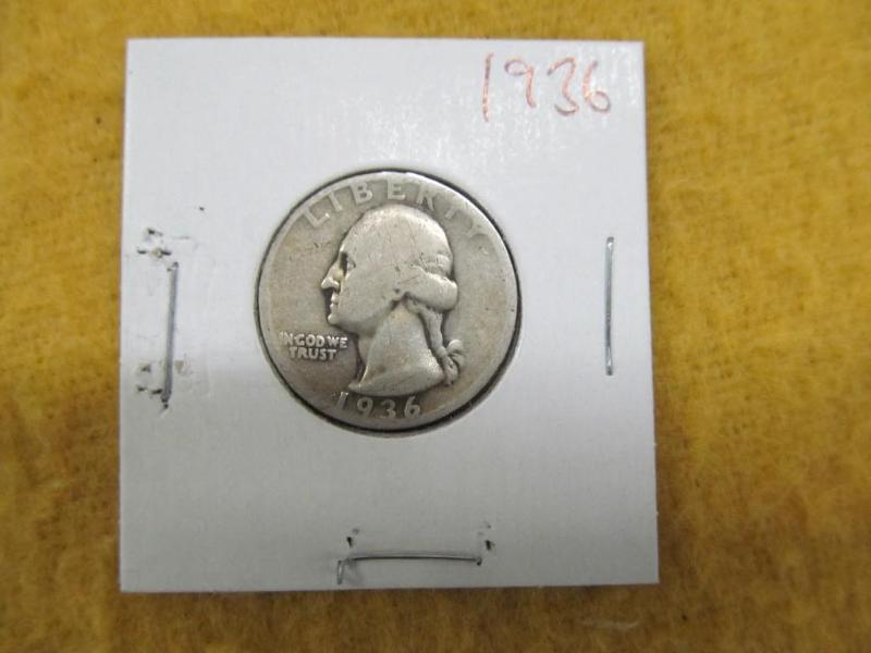 1936 Washington Quarter...