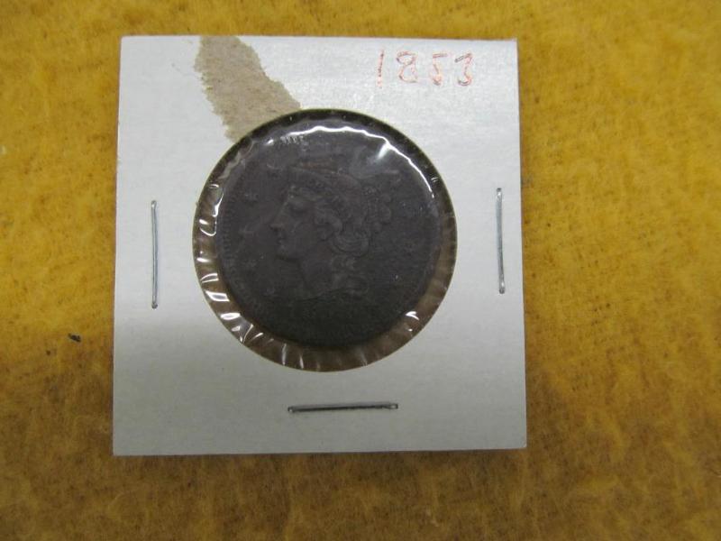 1853 Large Cent...