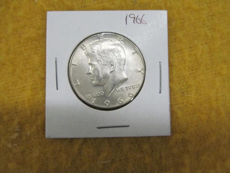 1966 Kennedy Half Dollar...