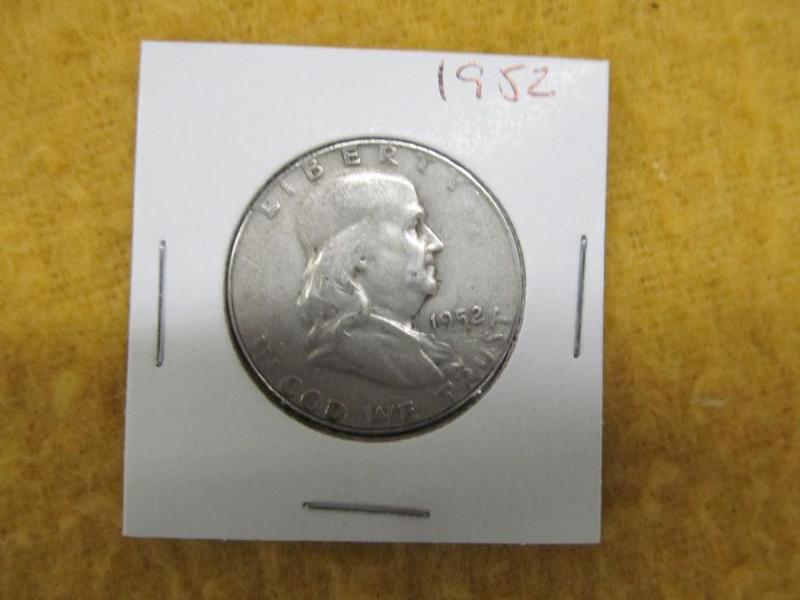 1952 Franklin Half Dollar...