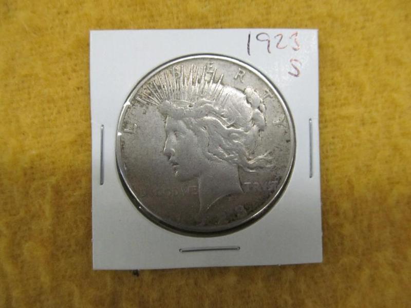 1923 S Peace Dollar...