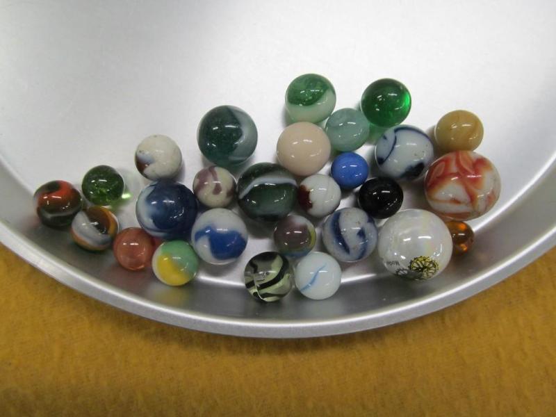 Vintage Marbles, John Deere Model &...