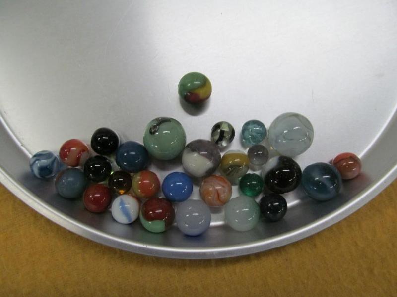 Vintage Marbles, John Deere Model &...