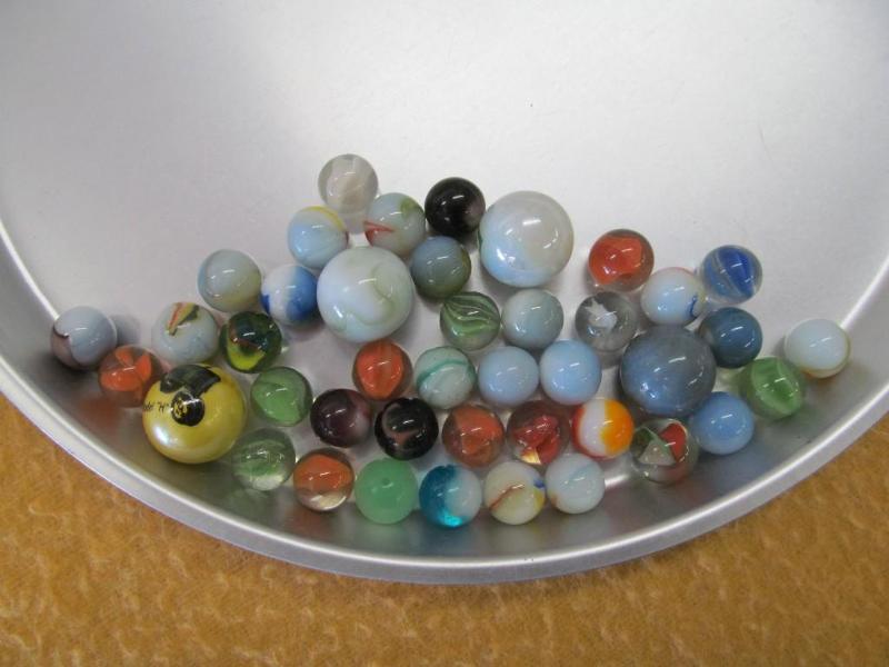 Vintage Marbles, John Deere Model &...
