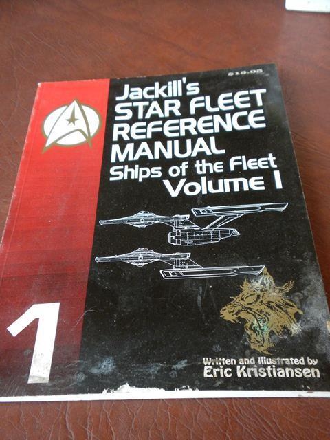 lot 20 image: Jackills Star Fleet Reference Manu...