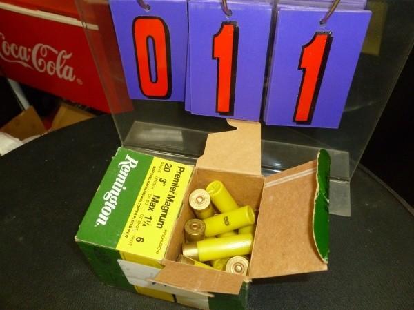 Remington 20 gauge 2 partial boxes ...