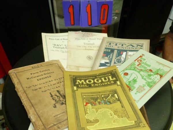 Flat of gas engine manuals. Titan o...