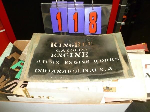 Flat of stencils including IHC, KIN...