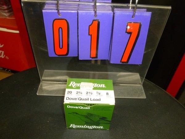 Remington 20 gauge # 8 dove &amp q...