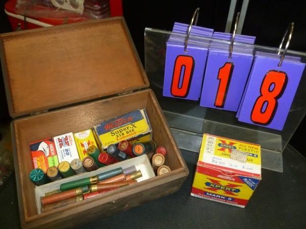 Vintage wooden box with a nice sele...