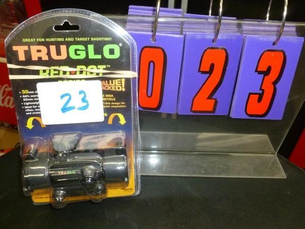 Truglo red dot scope. Appears to be...