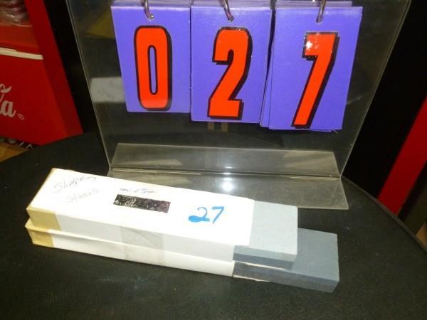 Set of 2 sharpening stones. Cash or...