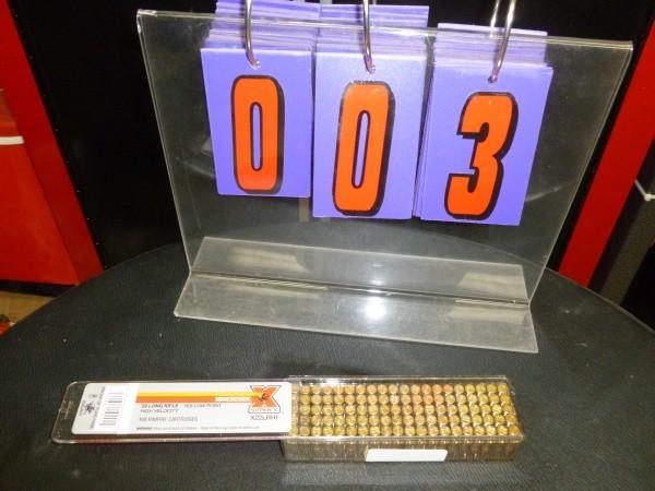 Box of Winchester .22 lr hollow poi...