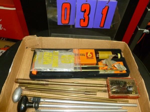Hoppes gun cleaning kit with misc. ...
