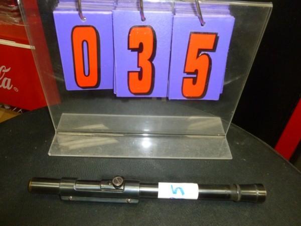 Vintage weaver .22 riffle scope. Ap...