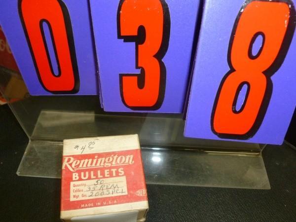Box of Remington .35 caliber 200 gr...