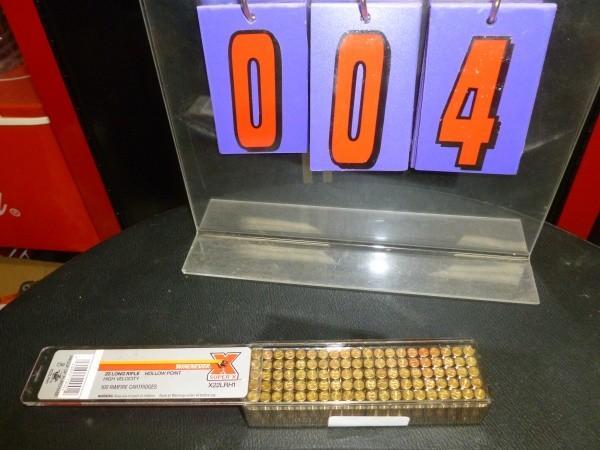 Box of Winchester .22 lr hollow poi...