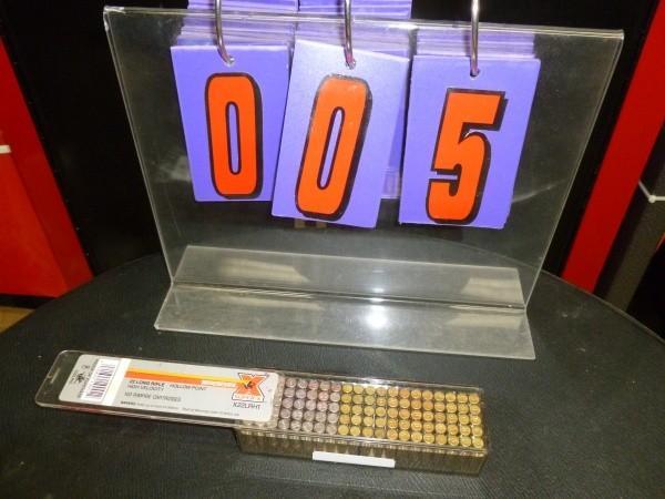 Box of Winchester .22 lr hollow poi...