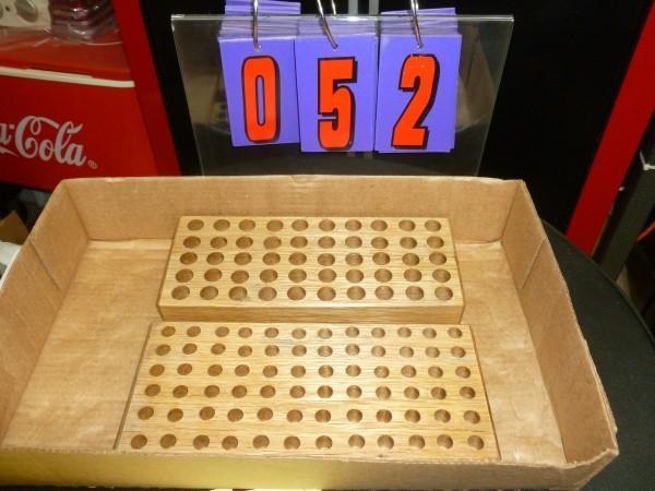 2 wood re-loading blocks. Appears t...