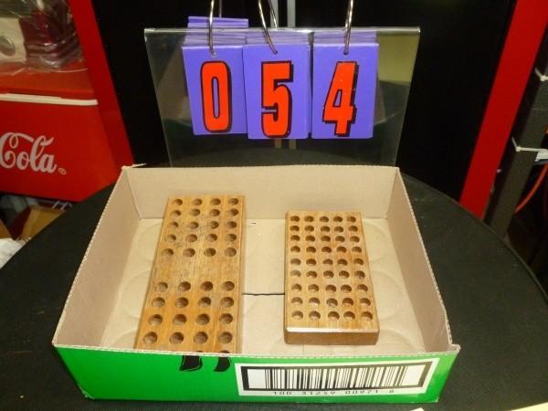 2 wood re-loading blocks. Appears t...