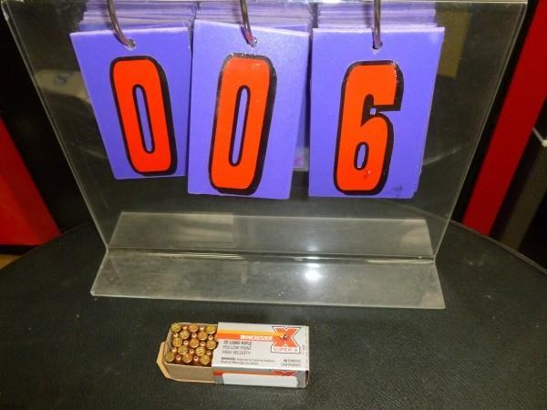 Box of Winchester .22 lr hollow poi...