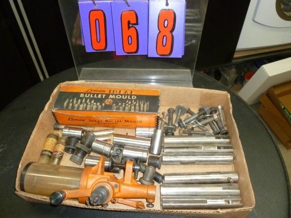 Powder charge dispenser with misc r...