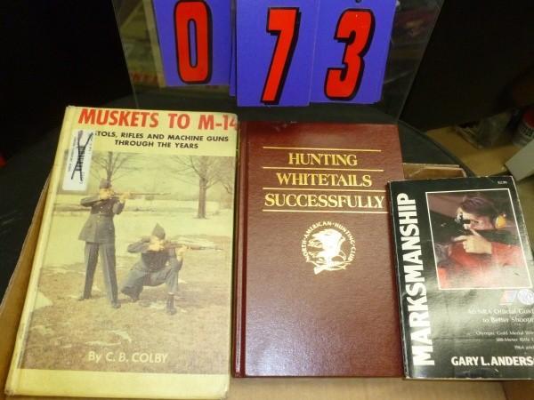 Flat of 3 books on shooting princip...