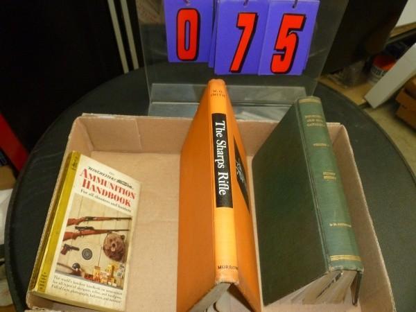 Flat of 3 books. Hand reloading amm...