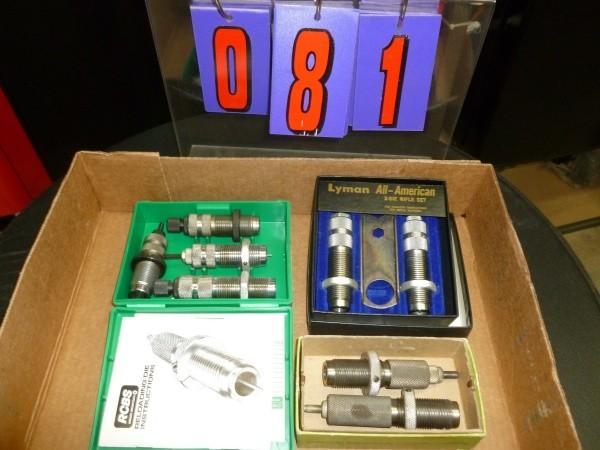 Lymans &amp RCBS dies 78 x 14 th...