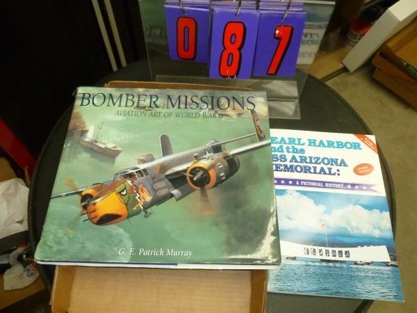 Flat of 2 books hard covered. Air c...