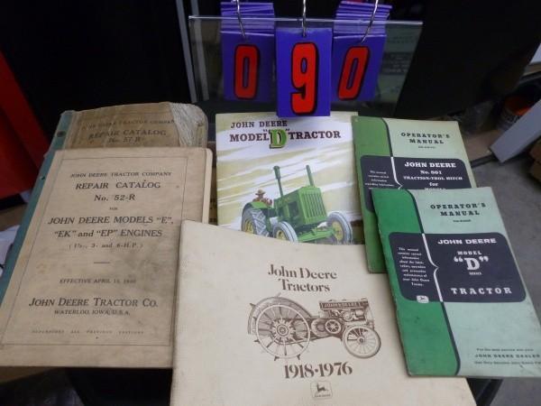 Flat of John Deere Manuals for d se...