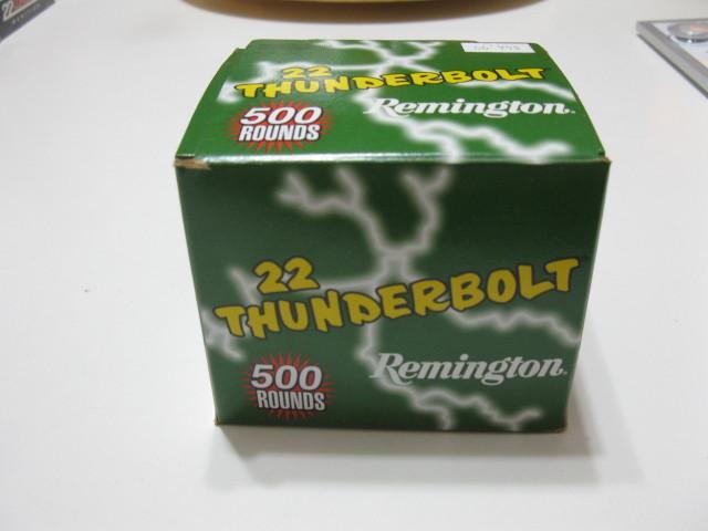 lot 15 image: Remington Thunderbolt 22 cal ammo, ...