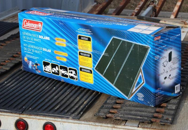lot 4 image: COLAMAN 55 WATTS 12 Volts Solar Po...