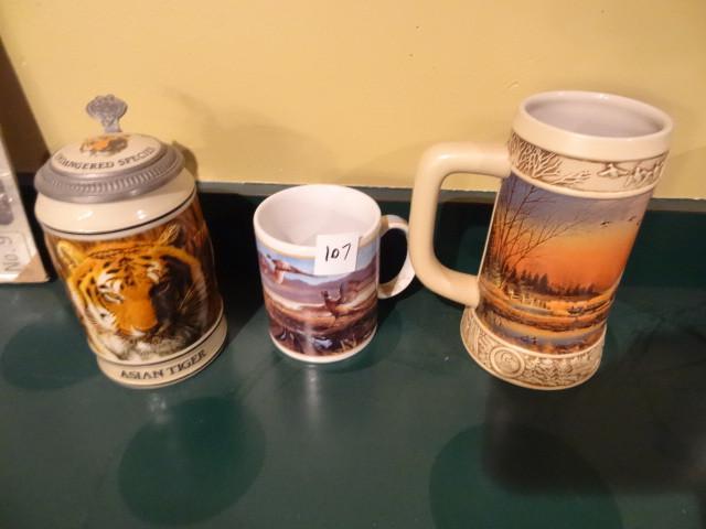 Budweiser endangered species stein....