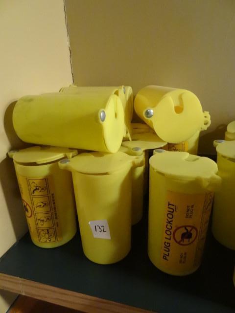 12 safety plug lock outs...