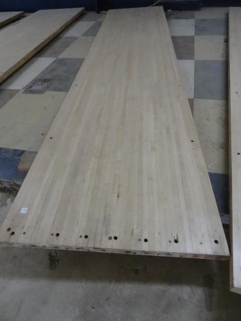 185 x 42 bowling lane section. 2 1...