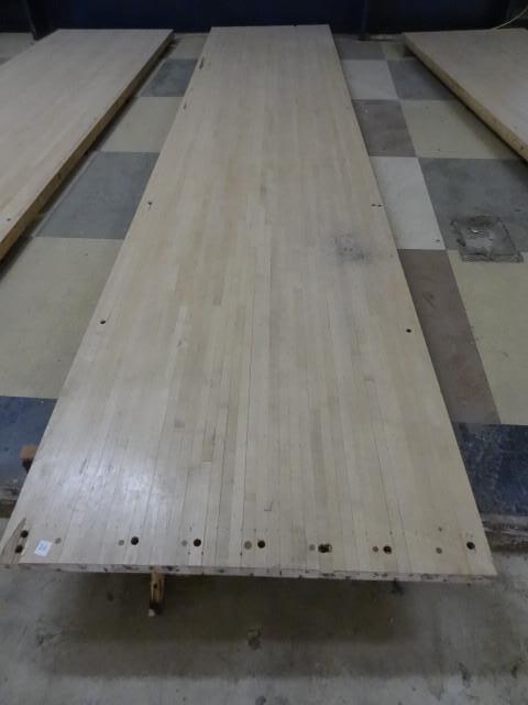 185 x 42 bowling lane section. 2 1...