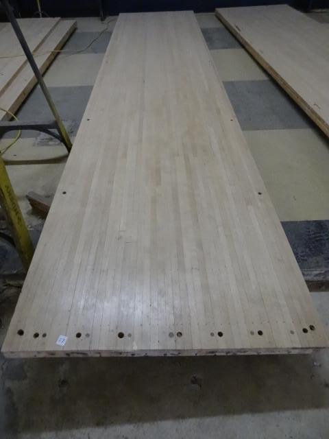 185 x 42 bowling lane section. 2 1...