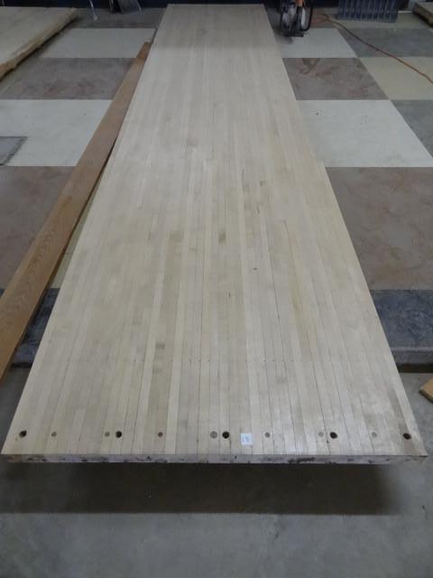 185 x 42 bowling lane section. 2 1...