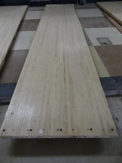 185 x 42 bowling lane section. 2 1...