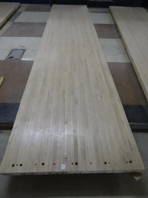 185 x 42 bowling lane section. 2 1...