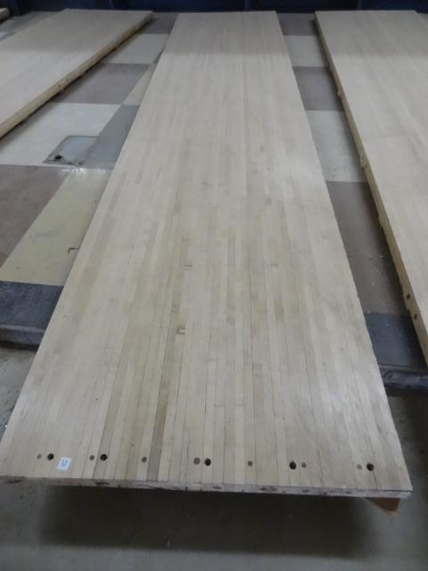 185 x 42 bowling lane section. 2 1...