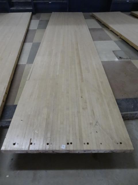 185 x 42 bowling lane section. 2 1...