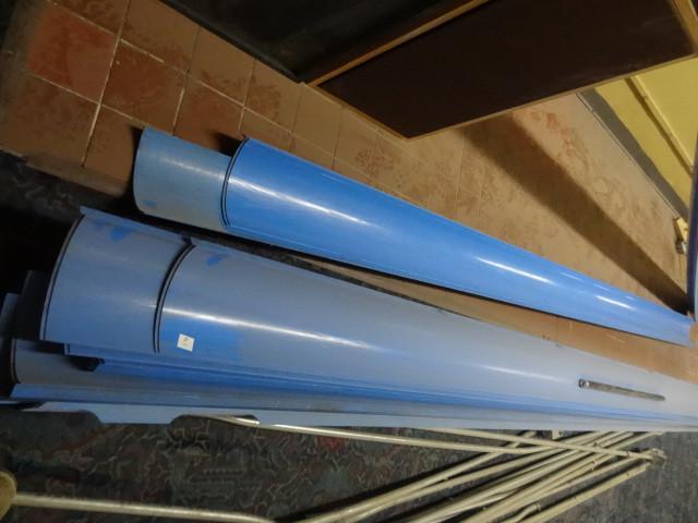 14 Lengths of gutter ball return. ...