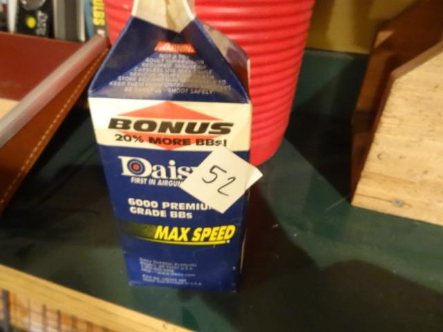 14 of a box of daisy BBs...