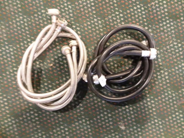 2 sets of washer machine hoses...